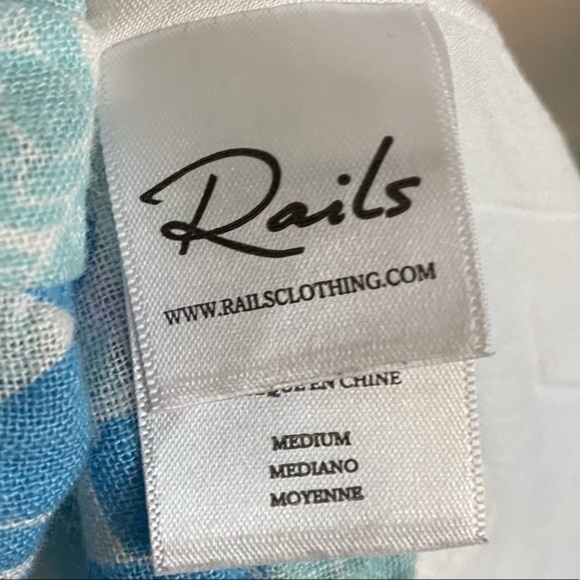 Rails • Serafina Midi Dress Azure Wallflower - Picture 7 of 9